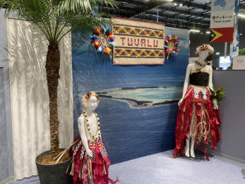 ツバルのブース