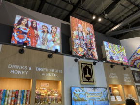 タジキスタンのブース