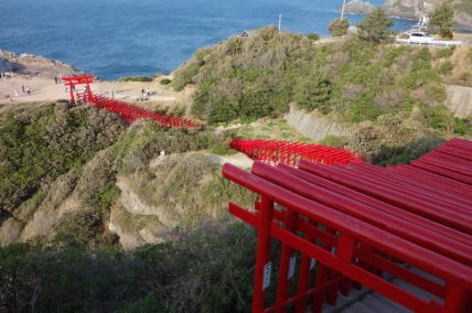 元乃隅神社の鳥居