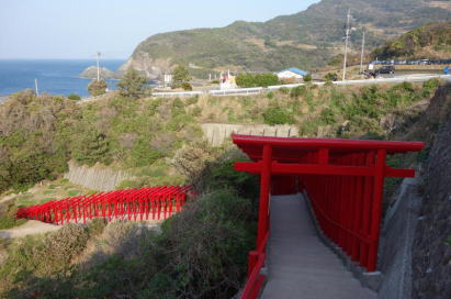 元乃隅神社の鳥居