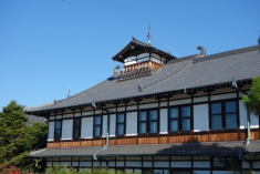 奈良ホテルの屋根