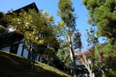 奈良ホテルの裏側