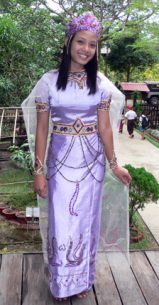 バガン時代ビルマ族の衣装